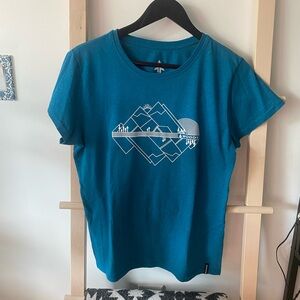 Woods Teal Blue T-Shirt